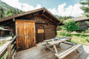 Small individual chalet in the middle of nature